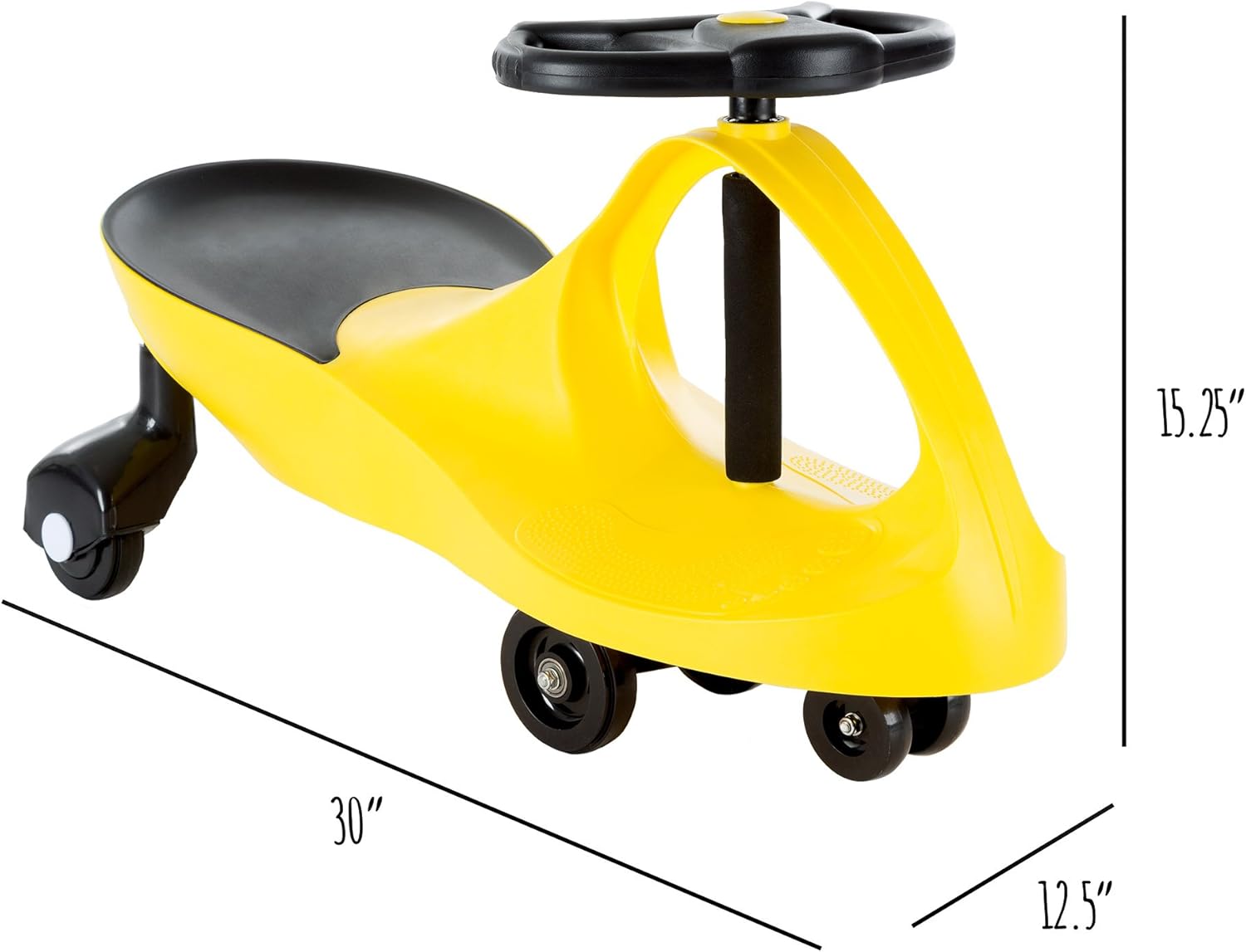 Wiggle Car - Ride on Toy for Ages 3 and Up - Toddler Ride on Toys with no Batteries, Gears or Pedals Just Twist