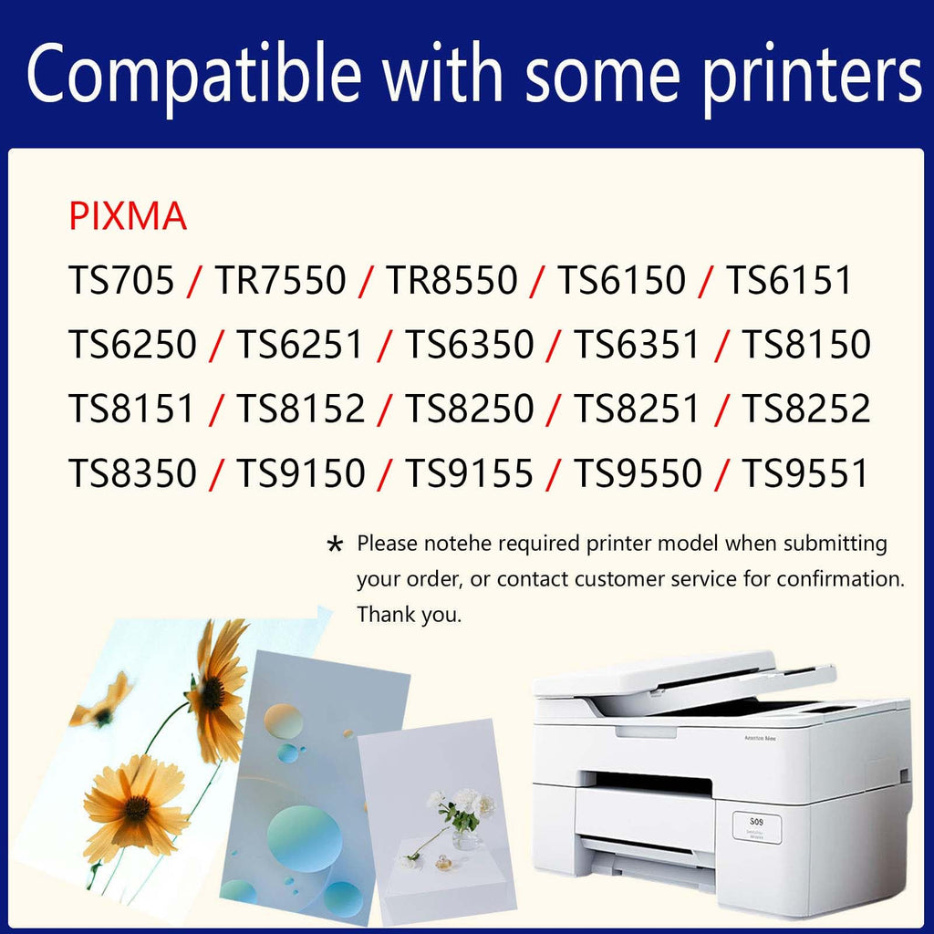 PGI-580XXL CLI-581XXL Ink Cartridges Replacement for Canon PGI-580 CLI-581
