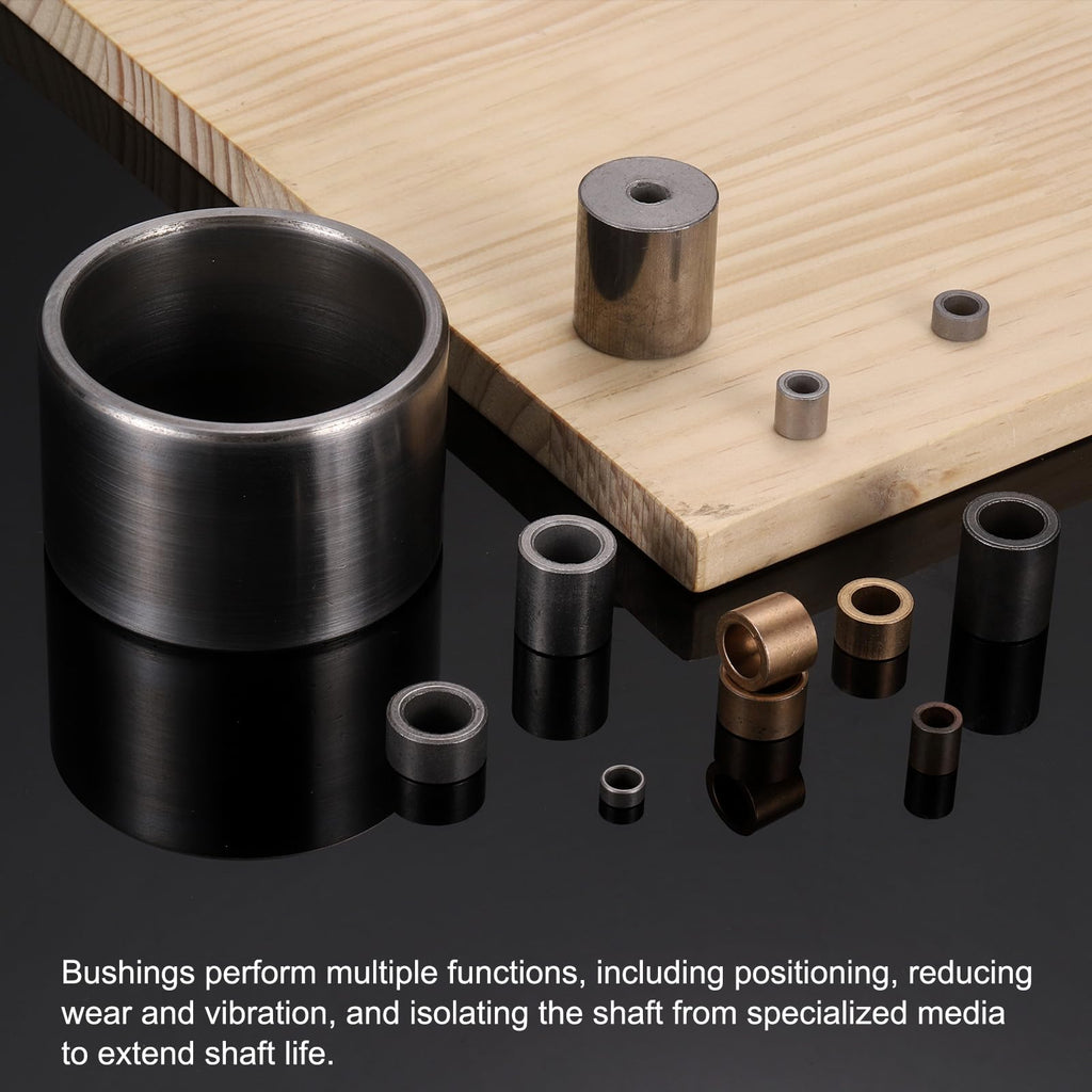 uxcell 24 Pcs Sleeve Bearings,6mm Bore x 9mm OD x 10mm Length