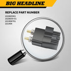 Jecoupoon 48 Volt Solenoid Compatible with DS Precedent Tempo Golf Carts