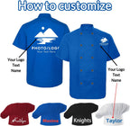 Chef Coat Personalized Name Logo Text Custom Chef Jackets with Pockets Chef's Hat Unisex Work Shirt for Men Women