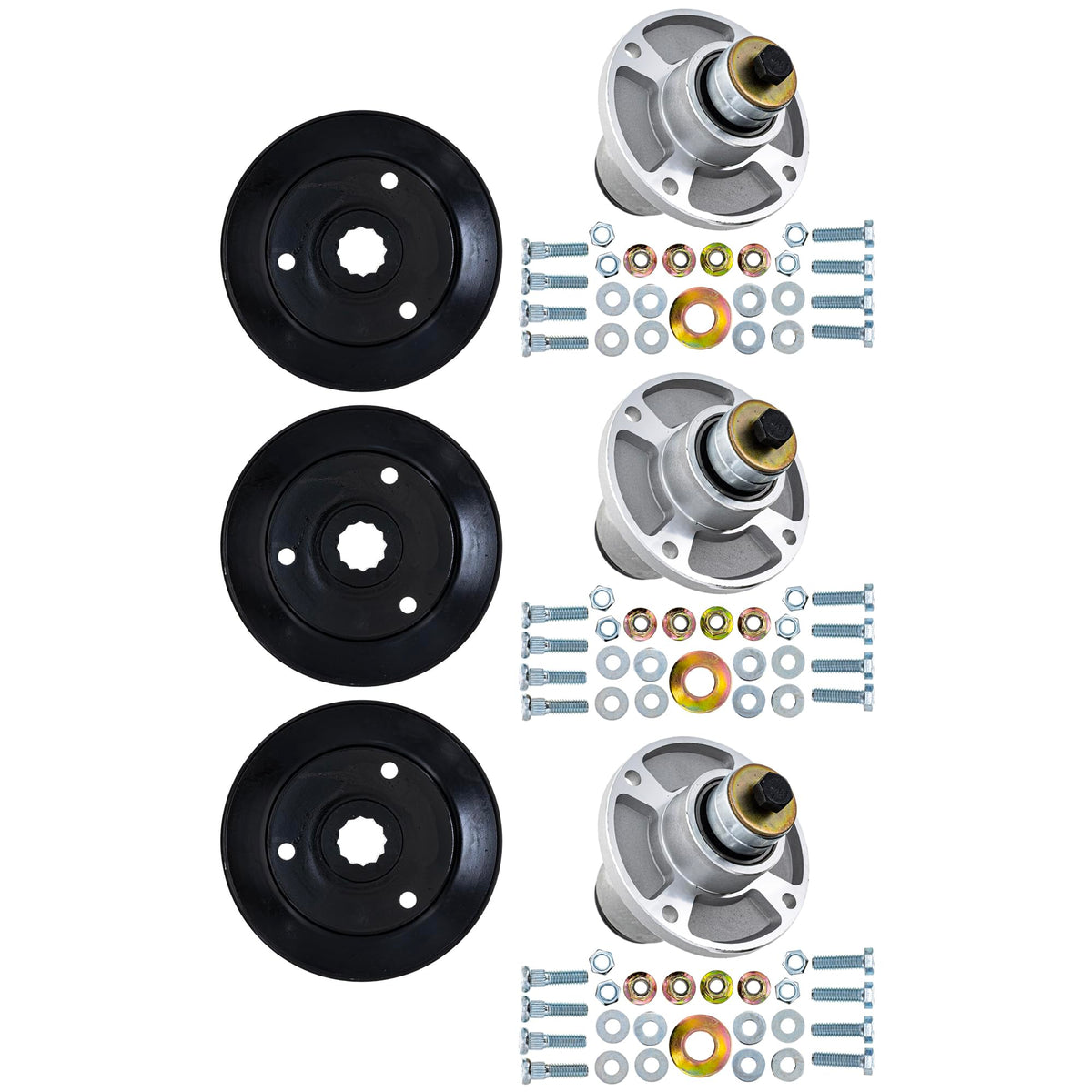 8TEN Spindle Kit for Spindle Hustler 607418 3 Pack