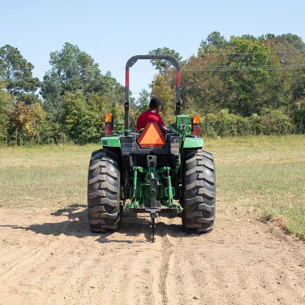 Hitch-Mounted Ripper, Cat 0 & Cat 1 Tractor/ATV/UTV Compatible, Fits 2in Hitch Receivers, Two Height Adjustments