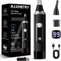 Nose Hair Trimmer for Men and Women,2026 Professional Painless IPX7 Waterproof Eyebrow & Facial Hair Trimmer,USB