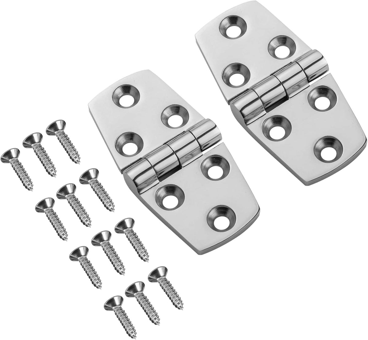 Marine Hinges 3" x 1.5" Stainless Steel Hinges,Boat Strap Hinge,Pack of 2
