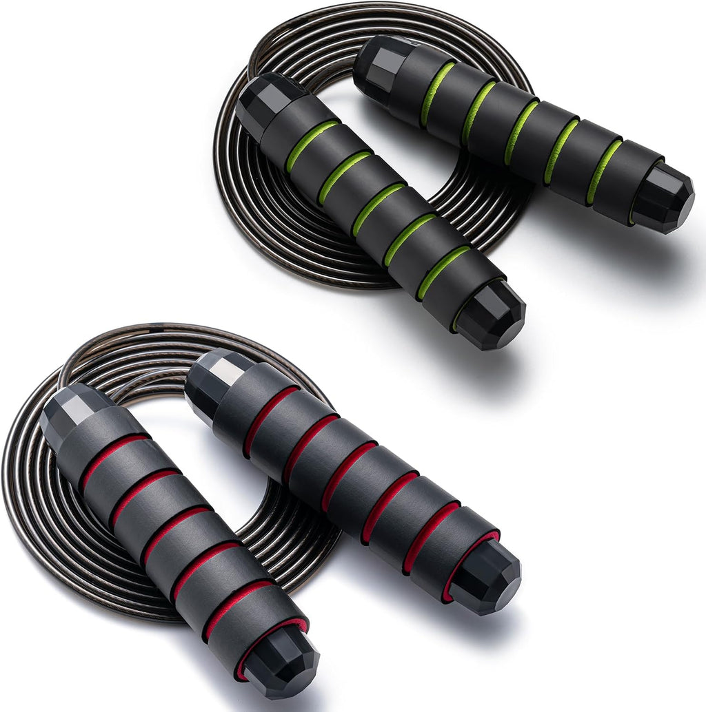 Jump Rope, Adjustable Jump Ropes,Skipping Rope Tangle-Free Rapid Speed with Ball Bearings for Women Men Kids,Exercise
