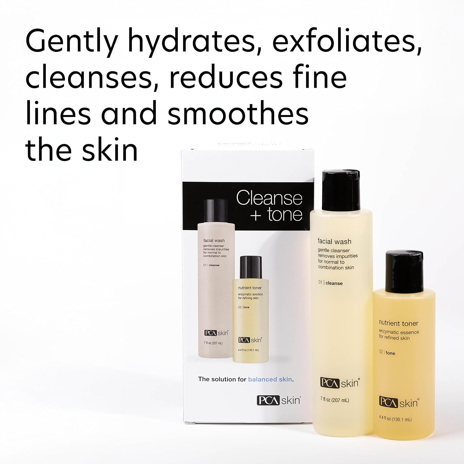 Gentle Foaming Face Wash, Gentle Hydrating Cleanser | Removes Makeup, Oil, Dirt, and Daily Impurities, For Sensitive