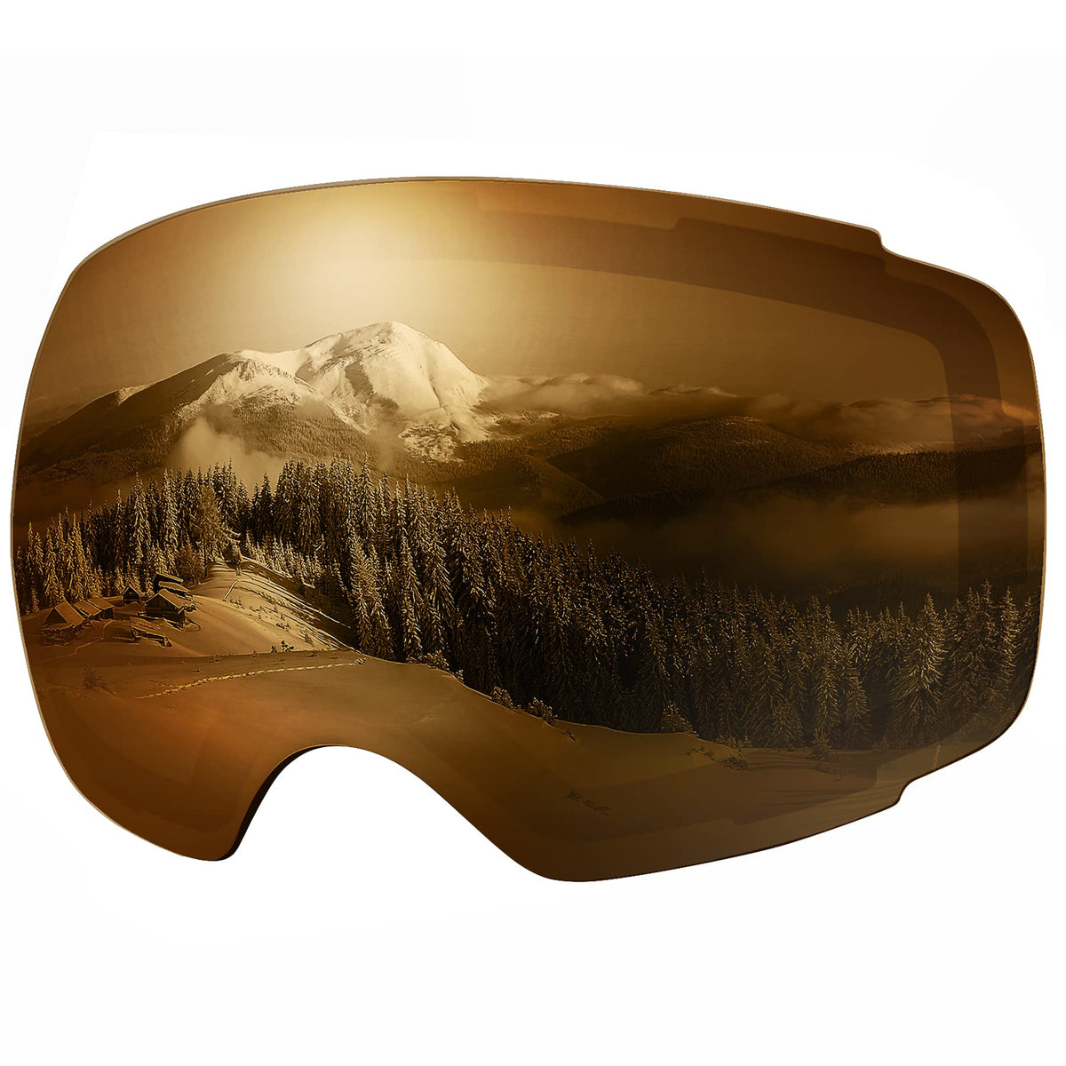 PRO Ski Goggle Replacement Lens, VLT Options for All Weather