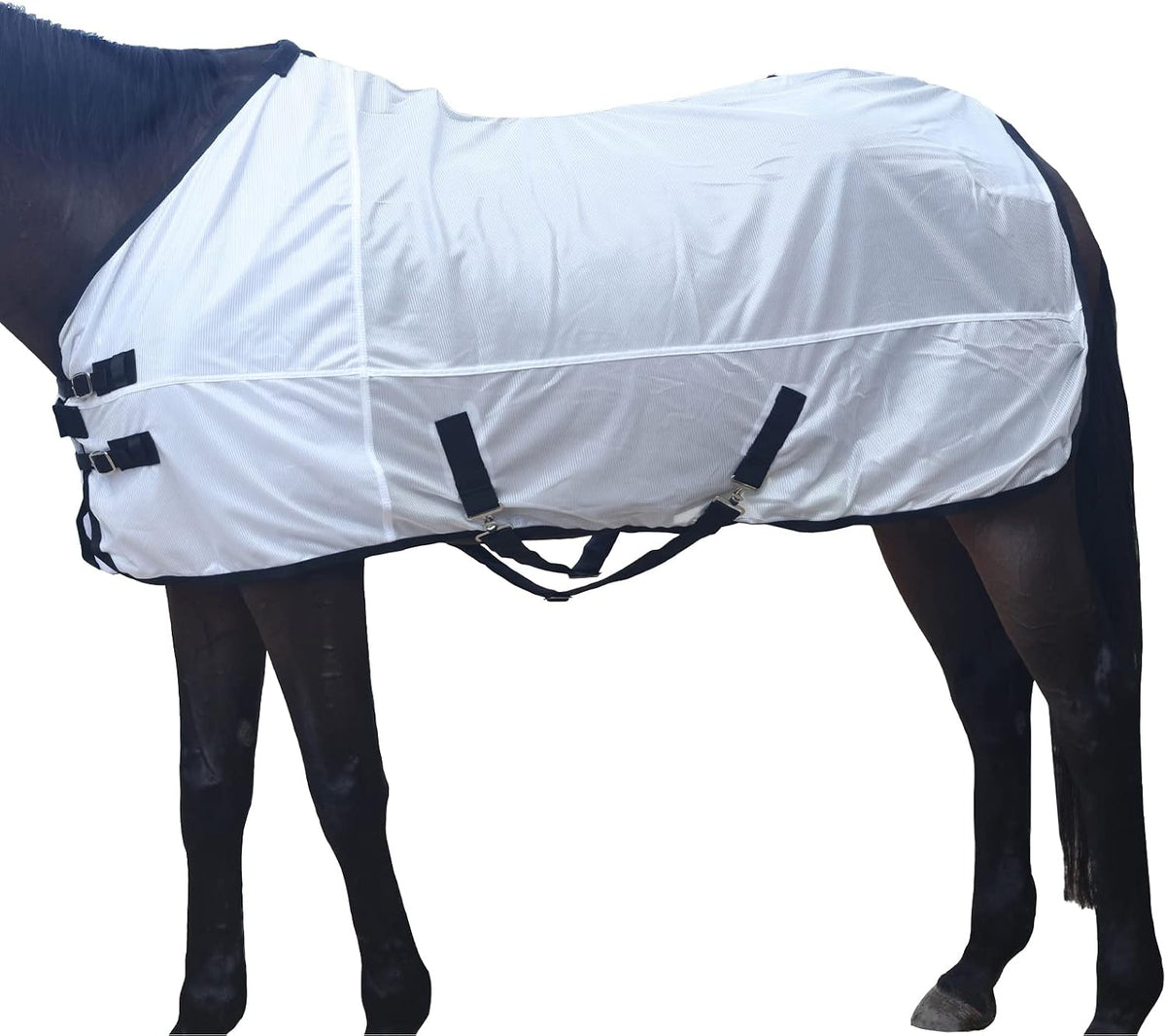 Horse Fly Sheet, Standard Neck, Breathable Fine Mesh Summer Sheet