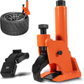 Manual Tire Bead Breaker Tool, Heavy-Duty Rim-Safe Bead Breaker for 38–42 Inch Tires, Portable Tire Removal Tool for