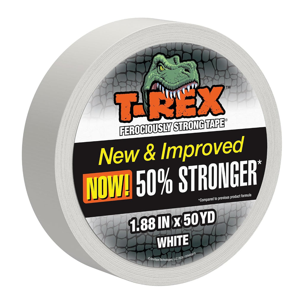 Tape Heavy Duty Duct Tape, 1.88 in x 50 Yds, White, 1 Roll