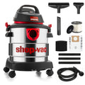 5989305 5 Gallon 4.5 Peak HP Wet/Dry Vacuum with Blower Function | Stainless Steel Tank, 1.25" x 7ft Hose, 6ft Cord