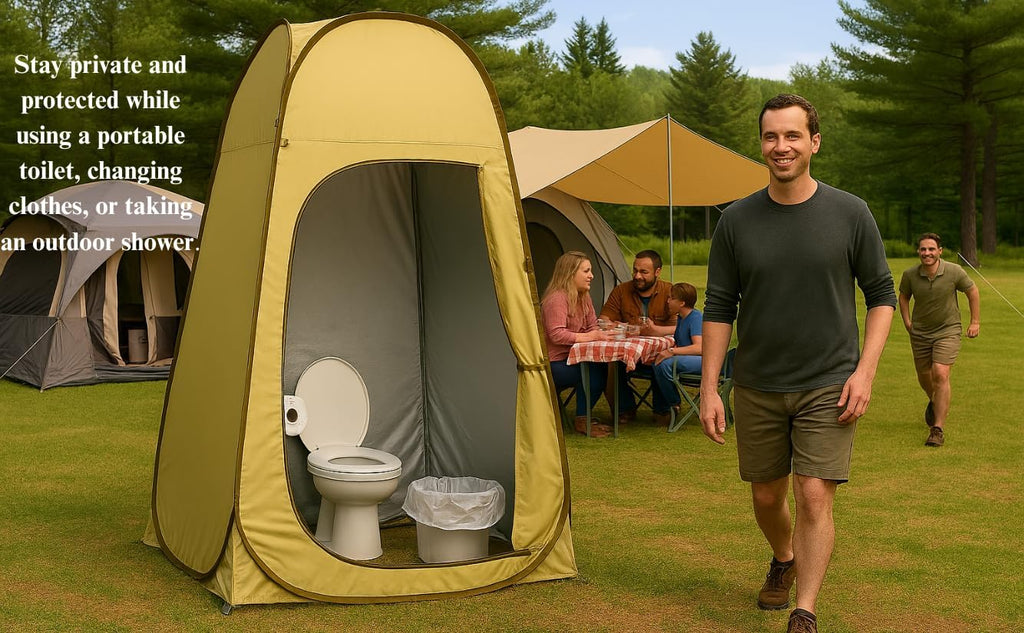 Portable Pop-Up Privacy Tent – Shower, Changing Room & Emergency Toilet