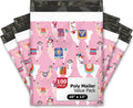 10x13 (100) Lovely Llama Designer Poly Mailers Shipping Envelopes Premium Printed Bags