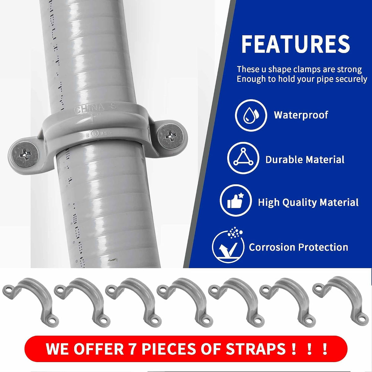 (1 inch Dia * 25 Feet) Yariwiz Flexible Electrical Conduit Liquid Tight PVC Conduit Kit with 3 PCS Coupling, 3 PCS