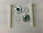 RC Airplane Wing Bolt Kit, 10-32x2 inch Screws with T-Nuts and Washers, 1 Set