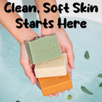 Grass Fed Beef Tallow Soap Bar, Natural Body Soap, Face Soap Citrus