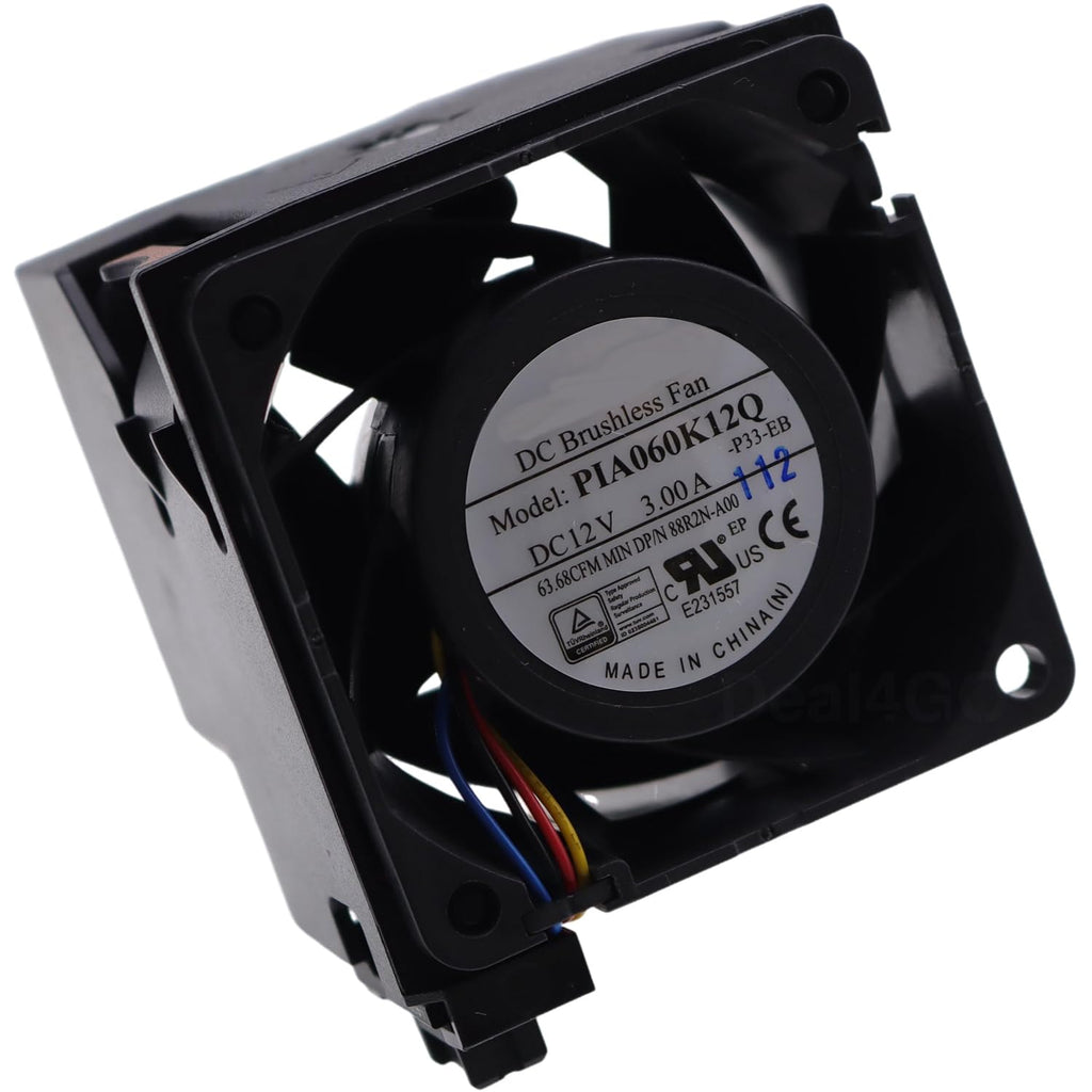 Deal4GO Silver Chassis System Cooling Fan XD7N7 88R2N Replacement for Dell PowerEdge R750 R760 R550 R7525 R7550 R750Xa R750Xs