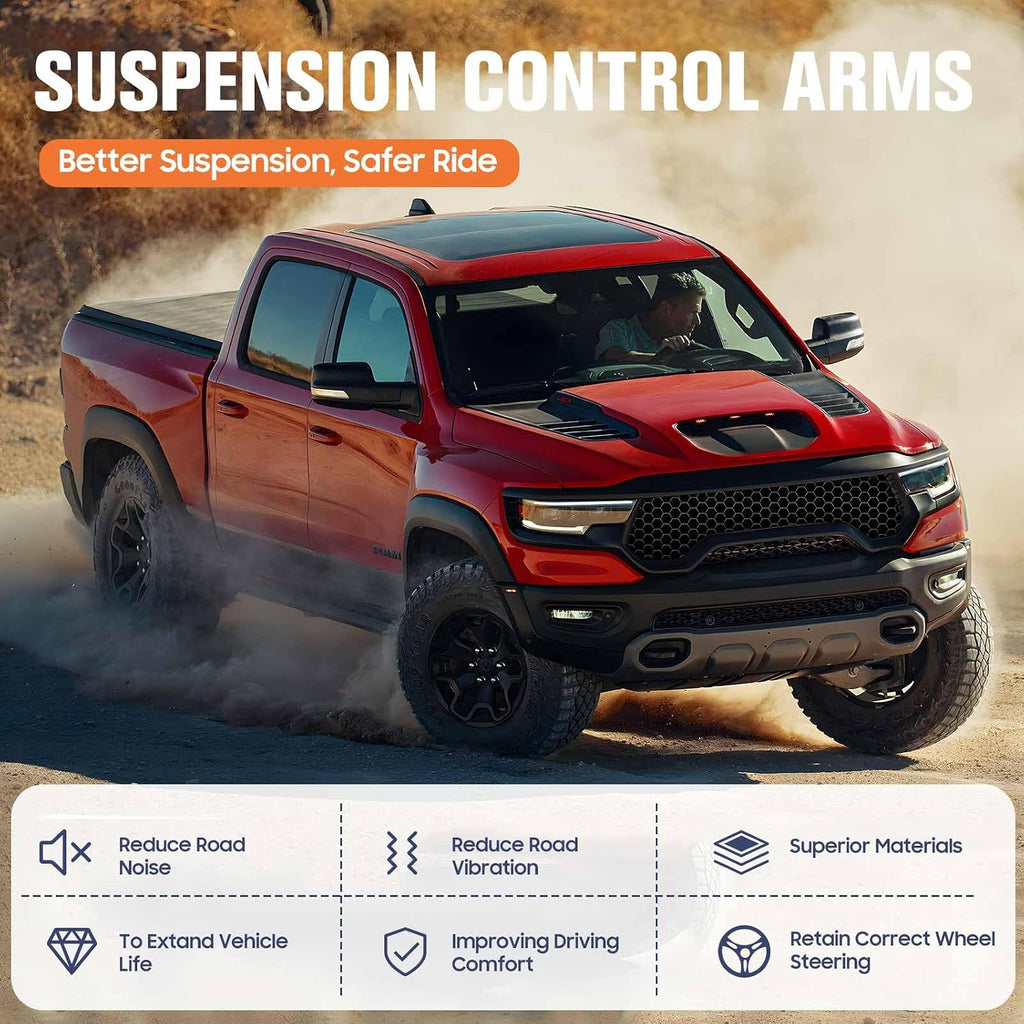 Front Lower Control Arm Kit 4WD for Chevy Silverado Suburban GMC Sierra 1500 1999-2006, Avalanche 1500 Cadillac Escalade 2002-2006, Yukon Suburban 1500 Tahoe 2000-2006