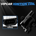 VIPCAR 8Pcs Ignition Coil Pack for Chevy Silverado 1999-2007 UF262
