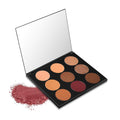 Cosmetics Eyeshadow Palette Nude and Dark Eyeshadows, 16.38g/0.58oz | Vegan, Paraben-Free Cruelty-Free Makeup, Made