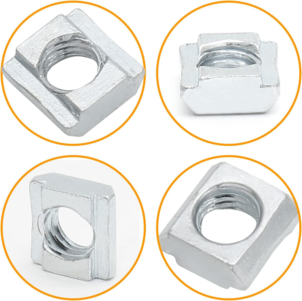 25Pcs M6 Slide T Nut 2020 Extrusion Slot 6mm