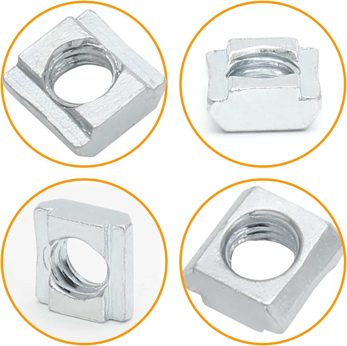 25Pcs M6 Slide T Nut 2020 Extrusion Slot 6mm