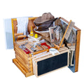 Beehive Starter Kit 8-Frame Bee Boxes and Frames Beehive Kit Wax Coated Bee Hives and Supplies Starter Kit Including