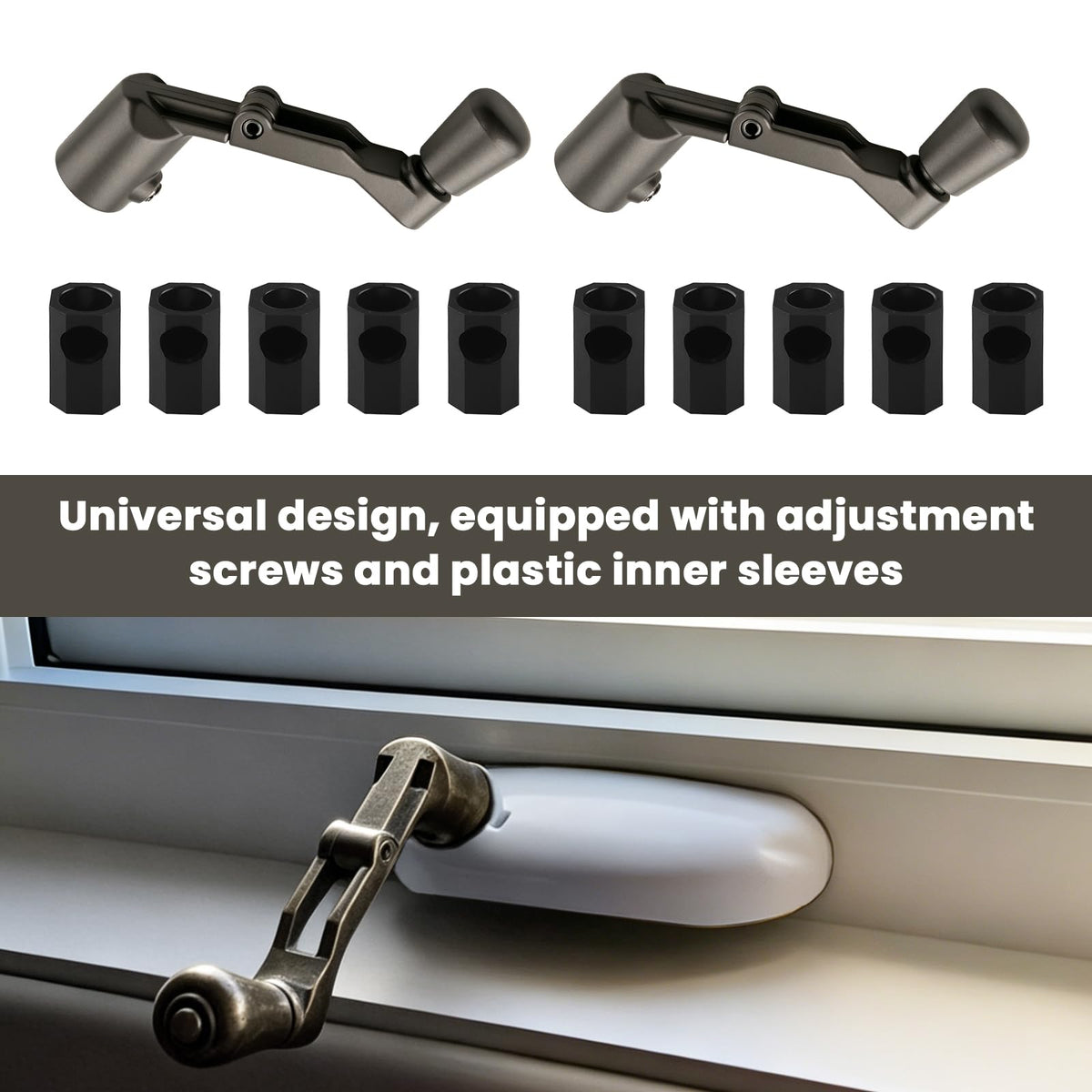 H 3960 Window Crank Handle for Prime-Line Casement Folding Crank Handle