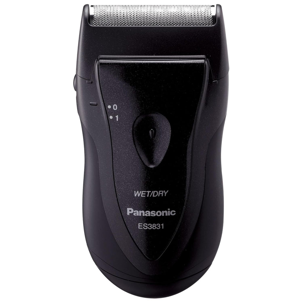 Electric Razor for Men, Cordless Wet Dry Lightweight Shaver with Ergonomic Grip, ES3831K, Black