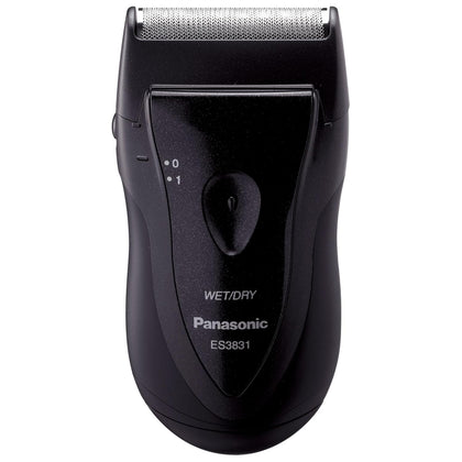 Electric Razor for Men, Cordless Wet Dry Lightweight Shaver with Ergonomic Grip, ES3831K, Black