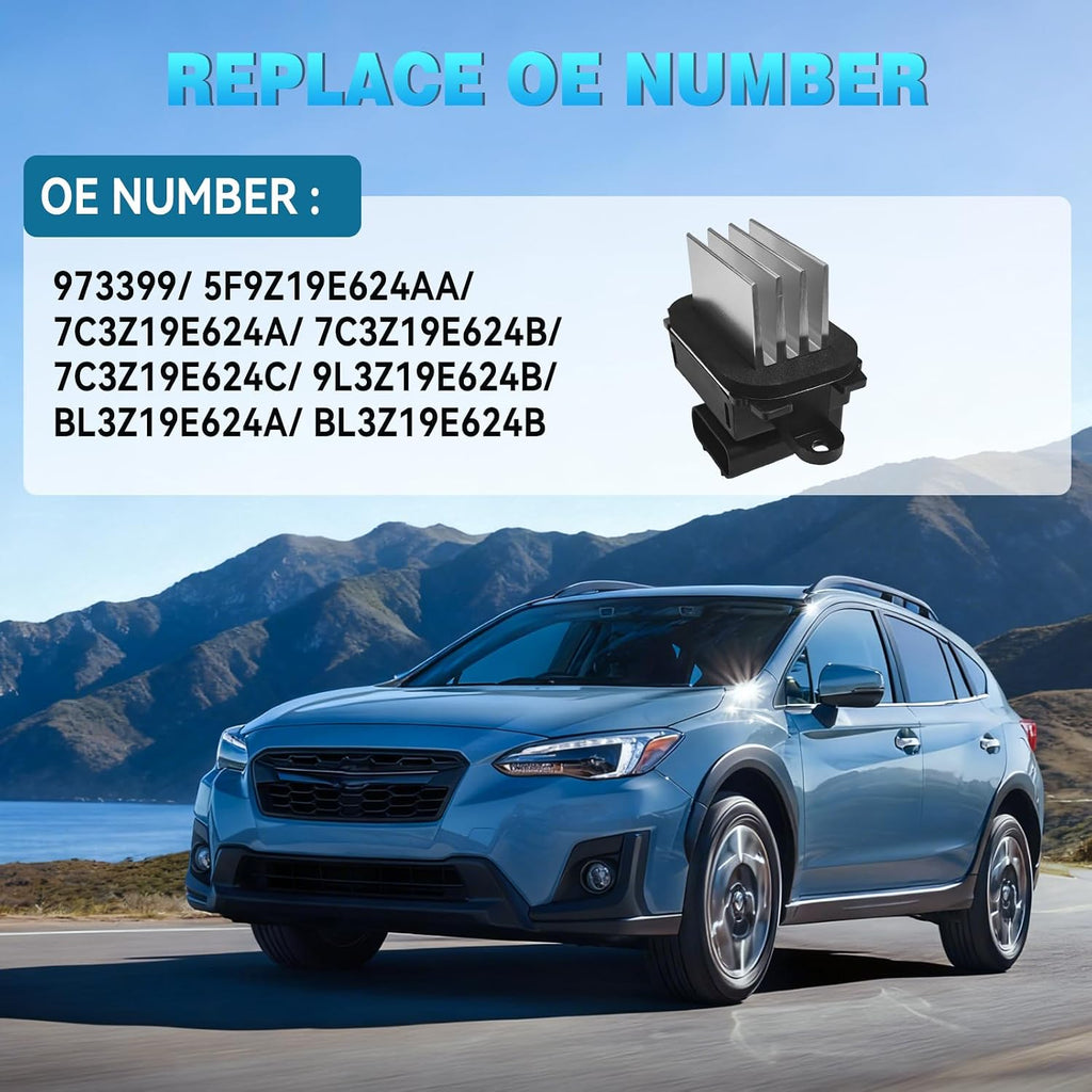 HVAC Blower Motor Resistor with Harness Fit for Ford F150 Expedition Escape