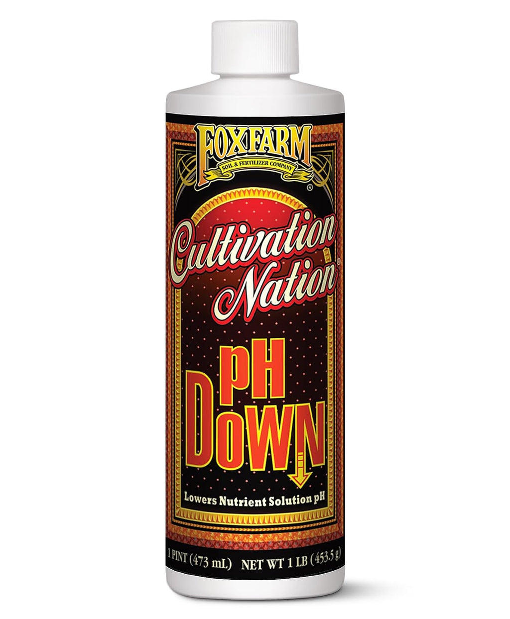Cultivation Nation pH Down for Plants’ Nutrient Solutions - Formulated with Citric Acid for Adjustment - Ideal for