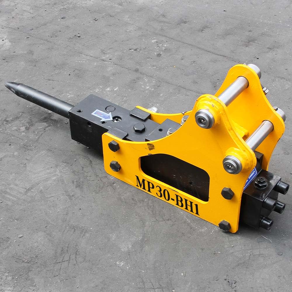 1-1.5 ton Mini Excavator Attachment with Bucket, Quick Coupler, Ripper, Rake, Grapple, Auger, Hydraulic Breaker