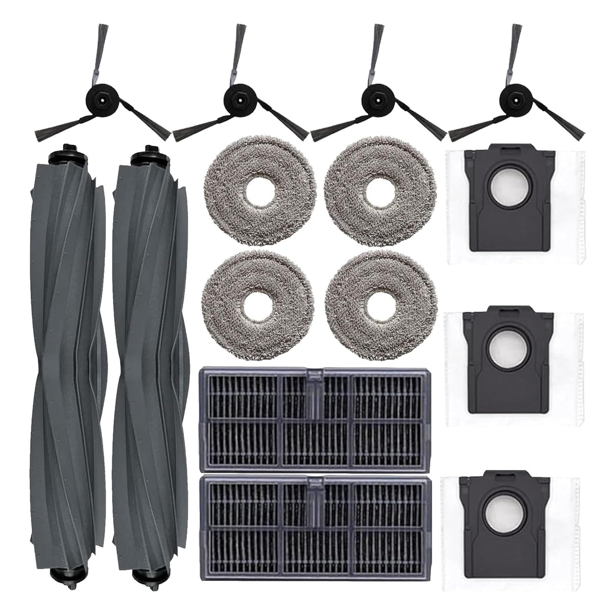 Replacement Accessories Kit for Mova P10 Pro Ultra Gen 2 Robot Vacuum: