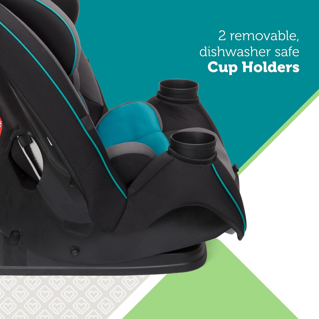 Grow and Go All-in-One Convertible Car Seat, Rear Facing, 5-40 lbs, Forward Facing (30–65 lbs), High Back Booster