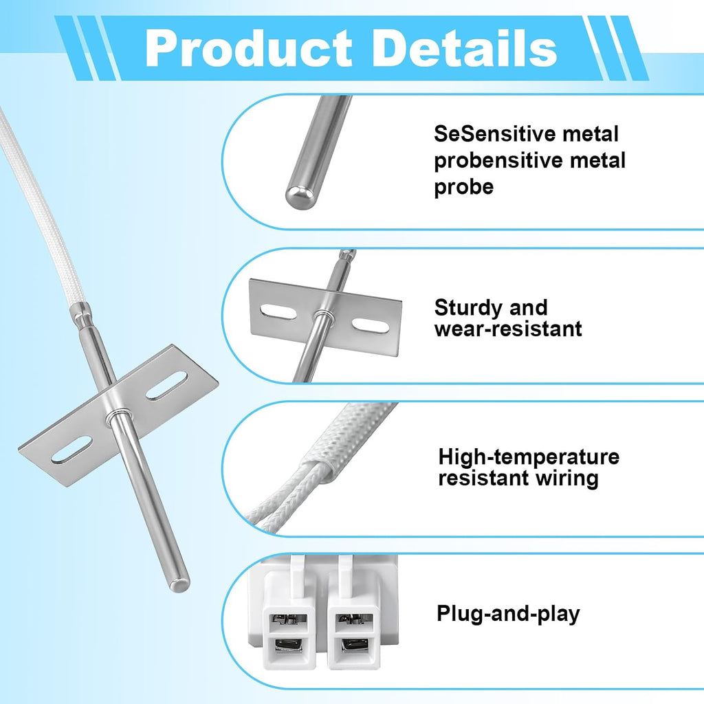 EBG61305801 Oven Range Temperature Sensor Probe Compatible with LG