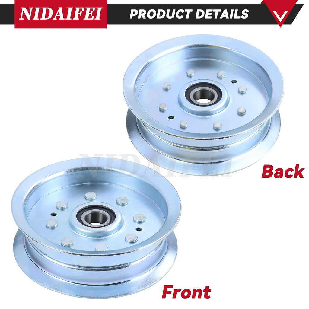 2 Pack GY22172 Idler Pulley with 1 Pack GY20629 Idler Pulley