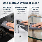Javer Microfiber Window Cleaning Cloth XXL 24x16 Inch Microfiber Towel
