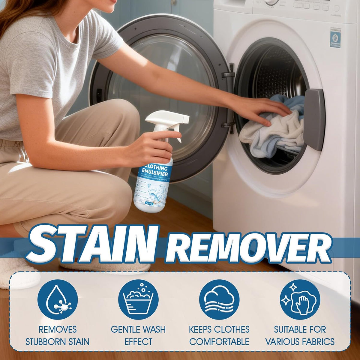 Clothing Emulsifier Stain Remover Spray 300g