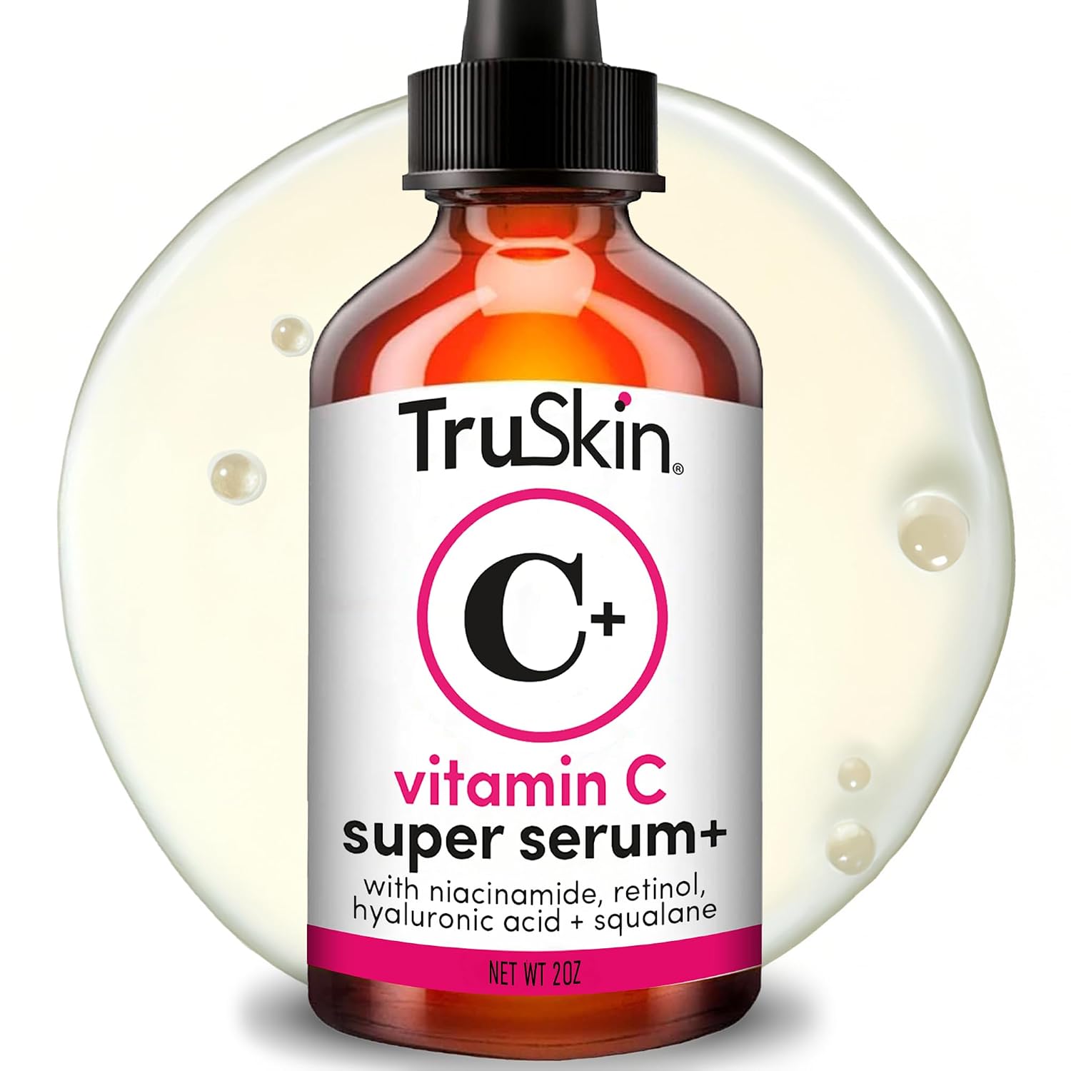 Vitamin C Super Serum for Face, 5 Skin Benefits, 2 fl oz | Vitamin C, Retinol, Niacinamide, Hyaluronic Acid and