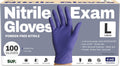 SUP Exam Plus Nitrile Gloves, Powder-Free Disposable Lab Violet