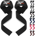 Lifting Wrist Straps for Weightlifting, Straps Gym Grip Power Workouts Lifting Straps Padded Neoprene & Premium