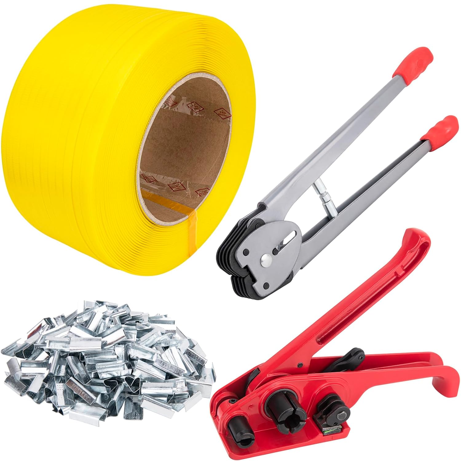 Banding Strapping Kit, Pallet Strapping Kit, Poly Strapping Kit, Plastic Strapping Kit Include Pallet Packaging