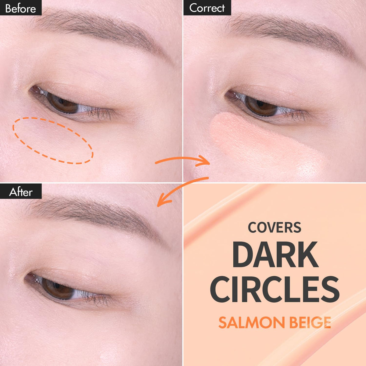 LUNA Long Lasting Corrector 03 Salmon Beige