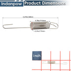 Indanpow Governor Spring Compatible with Briggs & Stratton 596459 (2 Pack) ﻿