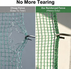 6.6x100ft Plastic Mesh Fencing,0.4in Mesh Deer Fence
