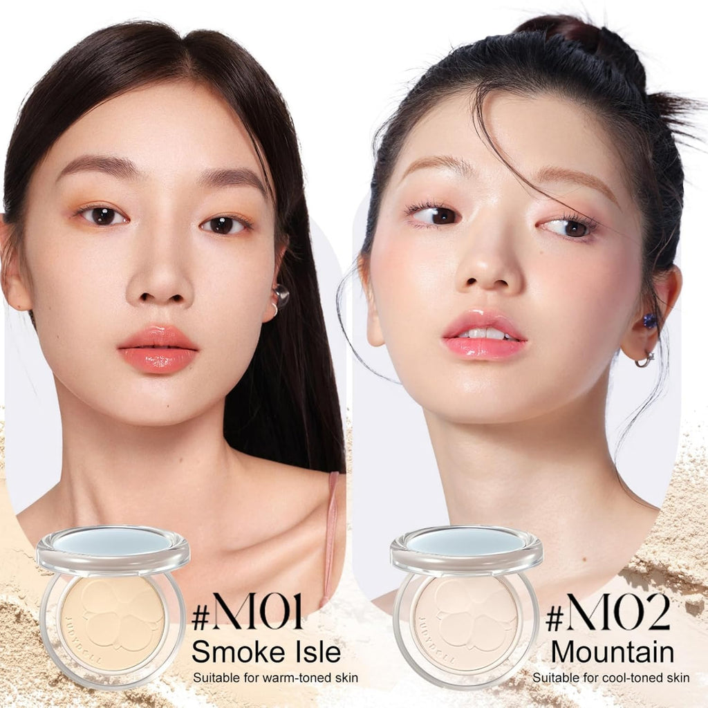 Pure Matte Single Highlighter Pressed Powder, 15%+ Concealing Coverage Brightening Face Makeup, Soft-Focus Natural