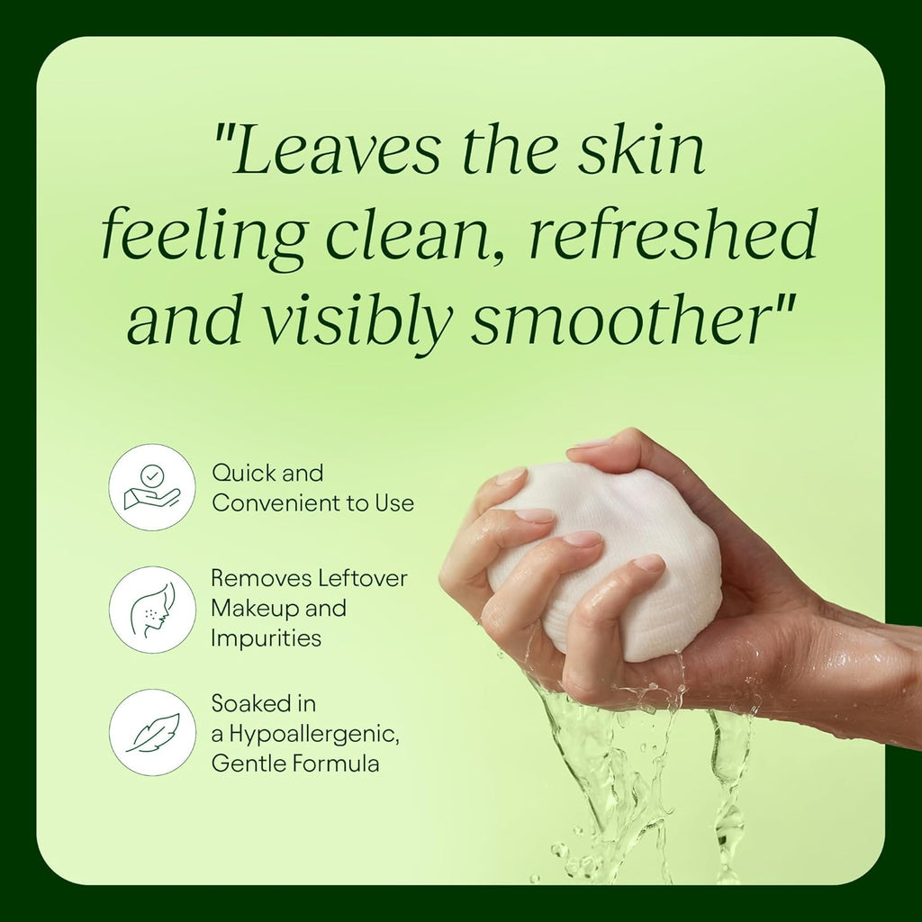 Toning Polish Pads - Korean Skincare for Dark Spots, Wrinkles & Dull Skin - Hydrating Facial Treatment with Snail