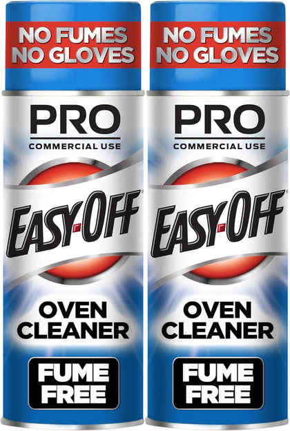 Easy Off Fume Free Oven Cleaner Foam Multi Surface Degreaser, 24oz 2Count